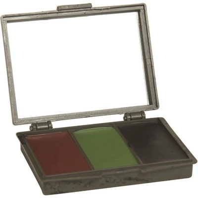 Farby na tvár Mil-Tec Camo Set čierna zelená hnedá