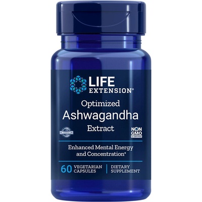 Life Extension Aшваганда (екстракт) 125 mg 60 V капсули | Life Extension (00888 LE)
