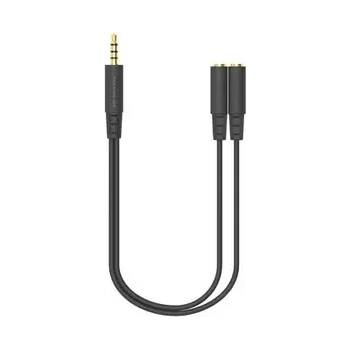 Image 1 of Hama A4Tech Адаптер AD-3P 3.5mm жак мъжко - 2 х 3.5мм жак женско (AD-3P)