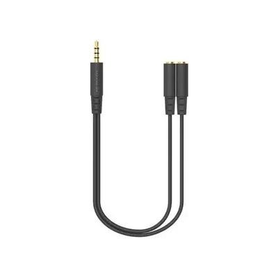 Hama A4Tech Адаптер AD-3P 3.5mm жак мъжко - 2 х 3.5мм жак женско (AD-3P)