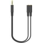 Hama A4Tech Адаптер AD-3P 3.5mm жак мъжко - 2 х 3.5мм жак женско (AD-3P)