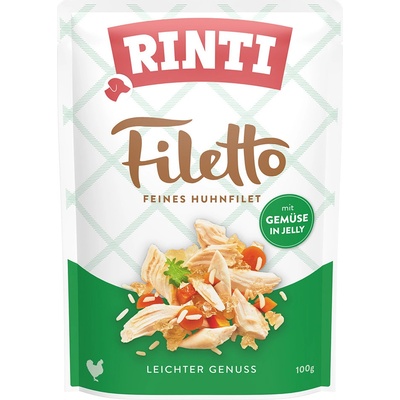 Rinti Filetto v želé kuře se zeleninou 48 x 100 g