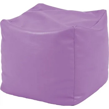 Image 1 of Pufrelax Пуф 80л. , Табуретка Куб - Teteron Liliac, Подходящ за използване на открито, Перящ се калъф, Пълнеж от Полистиролни перли