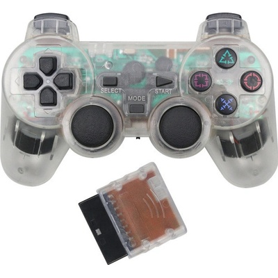 PSko Bezdrátový ovladač pro PS1 a PS2 bílý E10047