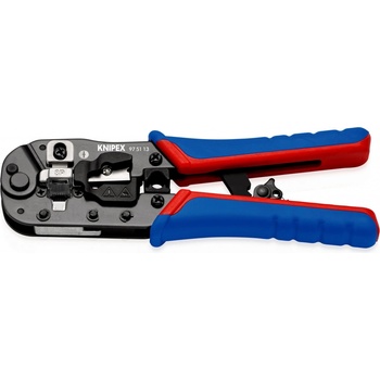 Lisovací krimpovací kleště Knipex pro westernové zástrčky
