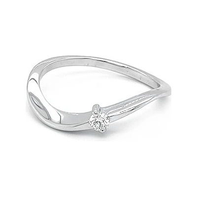 Beny Jewellery zlatý zásnubní s Diamantem 2011137