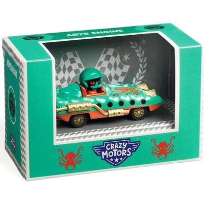 Детска играчка Djeco Crazy Motors - Количка октопод (DJ05493)