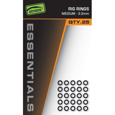Fox Kroužky Edges Essentials Rig Rings 25 ks 3,2 mm