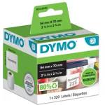 DYMO Етикет за LW принтер, 54x70 mm, 320 етикета, DYMO (99015)