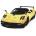 Kinsmart Метална количка Kinsmart - 2016 Pagani Huayra BC, 1: 38, жълта (52057)