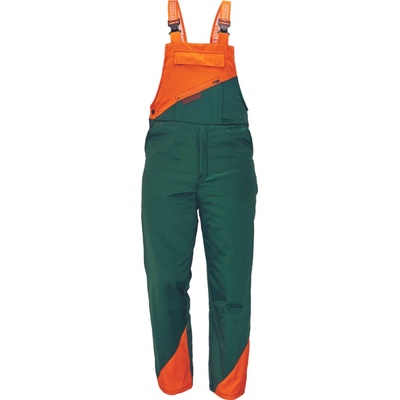 PROF PLUTO nohavice s náprsenkou Zelená