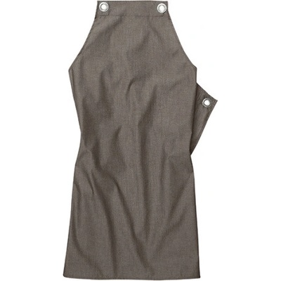 Workwear PotenzaxMelange Dlouhá zástěra s laclem 00141-14 Brown