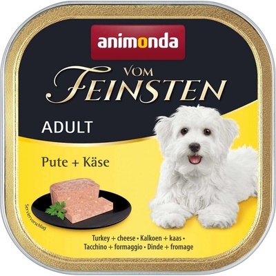 Animonda Vom Feinsten Adult Dog krůtí a sýr 150 g – Zboží Mobilmania