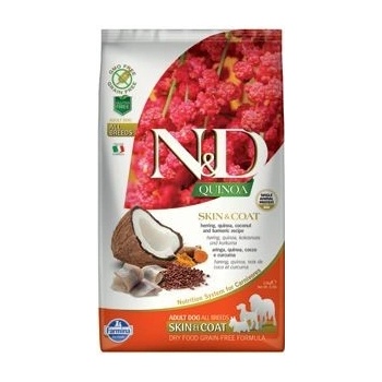 N&D GF Quinoa Dog Skin & Coat Herring & Coconut 2,5 kg