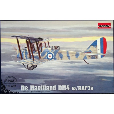 Roden De Havilland D.H.4 w/ RAF3a Engine 1:48