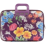 Bombata Чанта за лаптоп Bombata Peonia E00860-27, до 14" (35.56 cm), лилава (E00860-27)