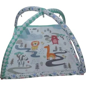 Man Yuk Toys Игрална постелка с горски десен - 76 x 76 см (8532)