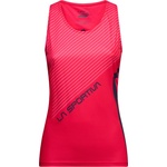 La Sportiva Дамска тениска La Sportiva Women's Flow Tank Running shirt - Azalea / Night Sky (916-6422-0113)