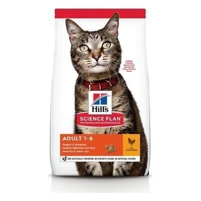 Hill's Hills Science Plan Cat Adult Chicken израстнали котки с пилешко 13+2kg