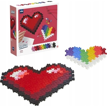 Plus-Plus Mini Skladaj podľa čísiel - Srdce
