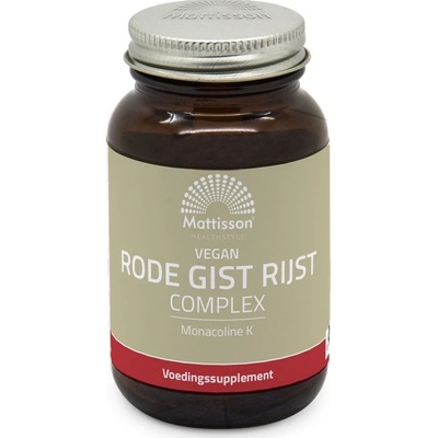Mattisson Red Yeast Rice complex Monacolin K 90 kapslí
