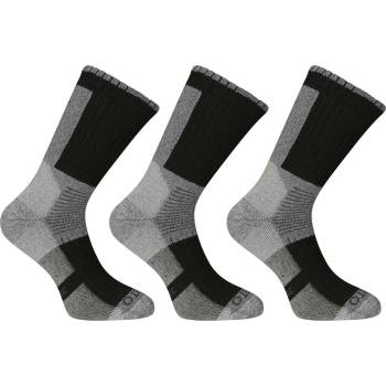 Nedeto Комплект от три - Nedeto високи зимни чорапи сиви Nedeto | Cheren | МЪЖЕ | 35-38