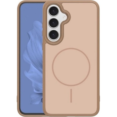 Gigapack Samsung S25 FE GIGAPACK Силиконов протектор за телефон, пластмасов заден капак, MagSafe, BARNA GP-181512 (GP-181512)
