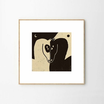 Moikka Plagát Moon and Sun by Enikő Katalin Eged 70x70