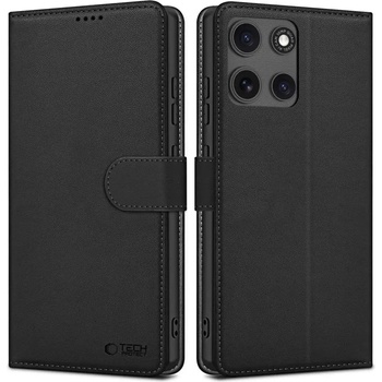 Tech-Protect Wallet Case за Motorola Moto G15 / G15 Power - черен (5906302361137)