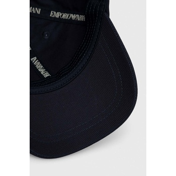 Emporio Armani Детска памучна шапка с козирка Emporio Armani (404683.3F930)