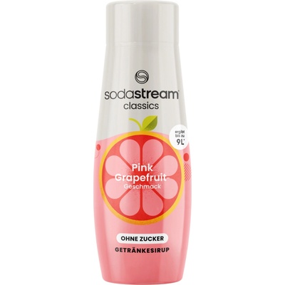 Sodastream ružový grapefruit bez cukru 440 ml