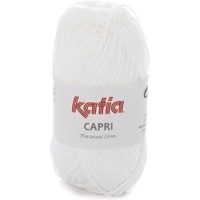 Katia Capri 82050 White Плетива прежда (82050)