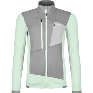 Ortovox Дамско вълнено яке Ortovox Women's Fleece Grid Jacket Fleece jacket - Green Acid - размер XS (105-5184-1111)
