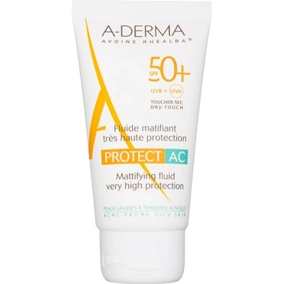 A-Derma Protect AC zmatňujúci fluid SPF50+ 40 ml