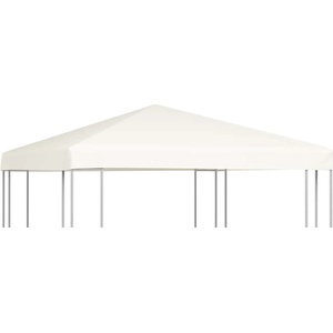 vidaXL Покрив за шатра, 310 г/м2, 3x3 м, кремавобял (44777) Палатка