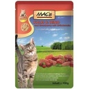 Mac's Cat masová telecí & hovězí s brusinkami 100 g