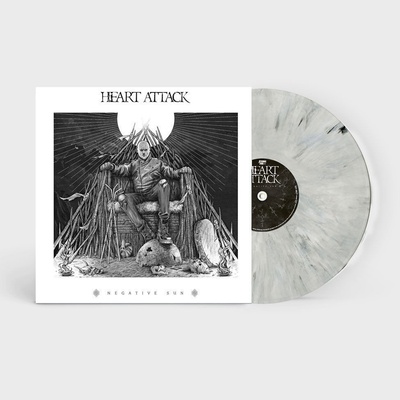 HEART ATTACK - NEGATIVE SUN LP