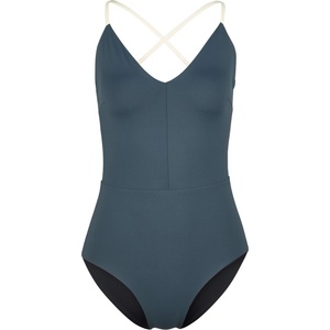 MYMARINI Дамски бански костюм MYMARINI Women's Summersuit Swimsuit - Black / Grey / White - размер XL (150-5684-0114)