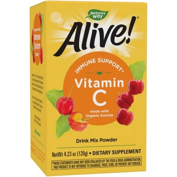 Image 1 of Nature's Way Alive! Vitamin C Powder [120 грама]