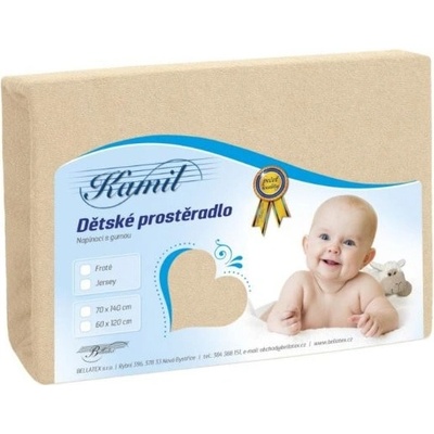 Bellatex froté prostěradlo béžové 60x120