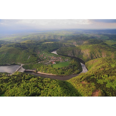 Vyhlídkový let Slapská přehrada