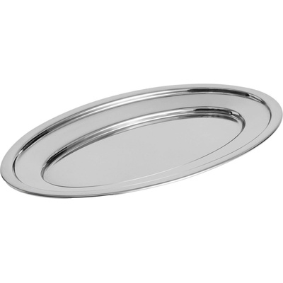 HAY Oválný servírovací talíř Essential Steel, 18×30, AF797-A602-AG66