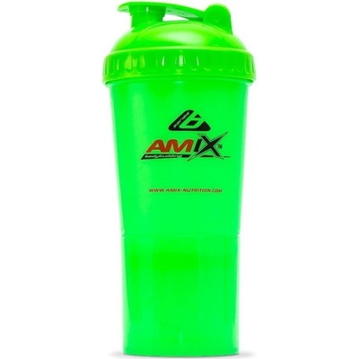 AMIX Shaker Monster Bottle Color 600ml, zelená, 600ml