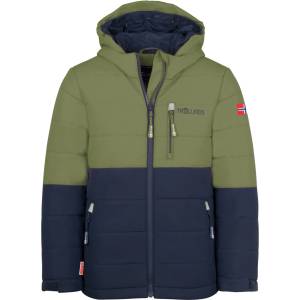 TROLLKIDS Детско ски яке Trollkids Kid's Hemsedal Snow Jacket XT Ski jacket - Moss / Mystic Blue - размер 152 (EU) (703-4665-0418)