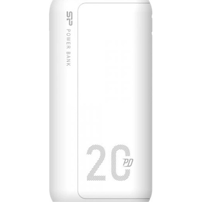 Silicon Power Външна батерия Silicon Power QS15 20000 mAh, Бяла | SP20KMAPBKQS150W (SP20KMAPBKQS150W)