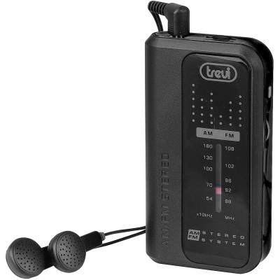 Trevi RA 738 FM Преносим Аналогов Черен