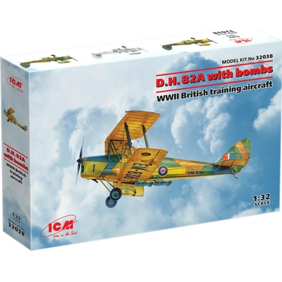 ICM DH 82A Tiger Moth with bombs 1:32