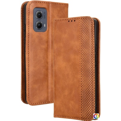 Motorola Edge (2024) 5G Magnetic Кожен Калъф и Протектор