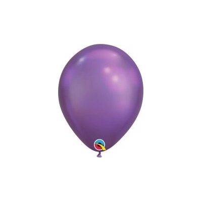 Qualatex Balónek CHROME 18 cm fialový