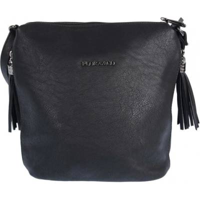 Flora & Co malá /středně velká crossbody kabelka H5623 černá
